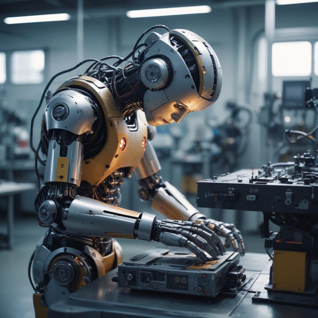 Особенности ремонта промышленных роботов